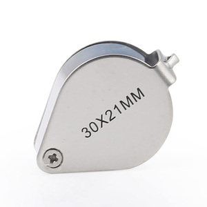 Kaca pembesar perhiasan <span class=keywords><strong>Mini</strong></span> BIJIA 30x dengan kaca pembesar berlapis krom Doublet kuat kaca pembesar perhiasan - Product Image 3