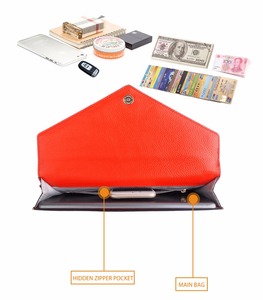Sac à main en cuir véritable pour femme, Logo personnalisé, pochette Saffiano pour téléphone, Mini fourre-tout, collection 2021 - Product Image 6
