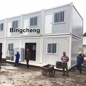 Campo a basso costo da 20 piedi pannello a Sandwich moduli di <span class=keywords><strong>casa</strong></span> pretessutiadas Mobile indonesia case prefabbricate per Container case minuscole per Container - Product Image 1