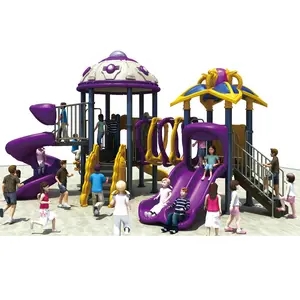 China suppliers quality-assured play ground equipment outdoor with slides