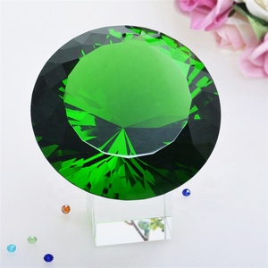 Chiaro K9 fermacarte diamante di cristallo con Sandblast inciso parole di nozze regali di nozze o altri oggetti di cristallo - Product Image 5