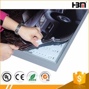 Personalizar cualquier tamaño ultra delgado 2 pulgadas pantalla tela marco de caja de luz led para las tiendas - Product Image 5