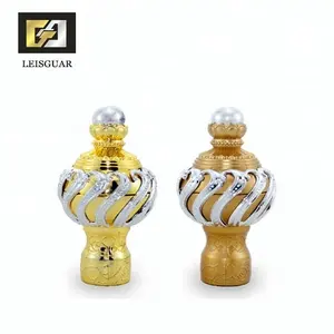 ขายร้อนผ้าม่านปลายหมวกที่ทันสมัยตกแต่งผ้าม่าน Finials