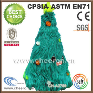la douce sensation réconfortante arbre de noël en peluche chantant - Product Image 1