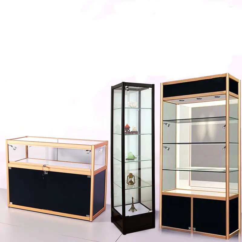 pharmacy display design medicine cabinet MDF with lock and light