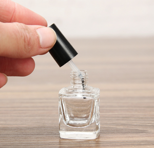 Botella cuadrada circular con pincel, frasco vacío para esmalte de uñas, 5ml, 8ml, 10ml, 12ml, 15ml, venta al por mayor - Product Image 5