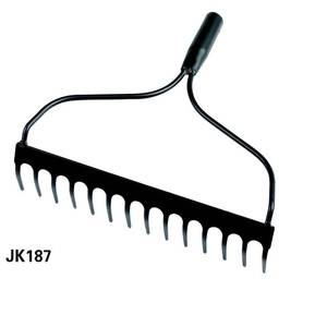 Râteau de jardin, râteau à gazon, râteau à feuilles, <span class=keywords><strong>outil</strong></span> de jardinage réglable - Product Image 6