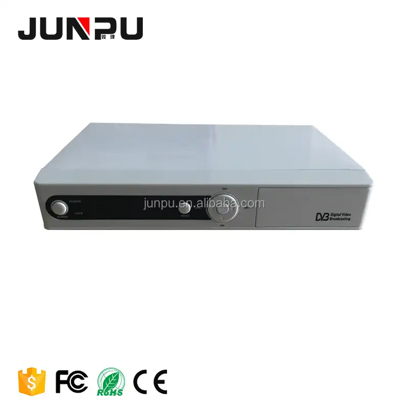 Junpu HD Dvb T2 H 265 Câble Prix Décodeur Avec À L'intérieur de Carte à Puce