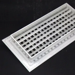 Vendita calda di plastica PVC diffusore d'aria griglia di decorazione e di ventilazione di aria di ritorno