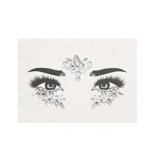 Gemas brillantes para <span class=keywords><strong>cara</strong></span> y ojos, adornos para Halloween, <span class=keywords><strong>diamantes</strong></span> de imitación - Product Image 4