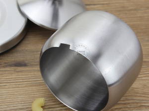 <span class=keywords><strong>Set</strong></span> di Rack per contenitori di stoccaggio per barattoli di spezie per condimenti in acciaio inossidabile da cucina - Product Image 4