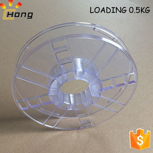 Chất lượng cao d200mm rỗng nhựa <span class=keywords><strong>spool</strong></span> cho tải 0.5kg 1.1lb 3D máy in Cáp ABS/PLA Filament - Product Image 3