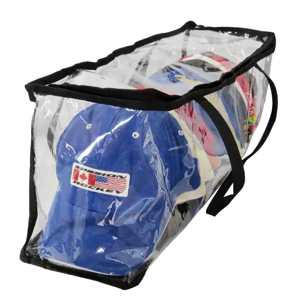 Storage Bag Baseball Hat And Cap Storage Bag Large Clothing Storage Bags Plastic Clear Pvc Zippered Storage Bag