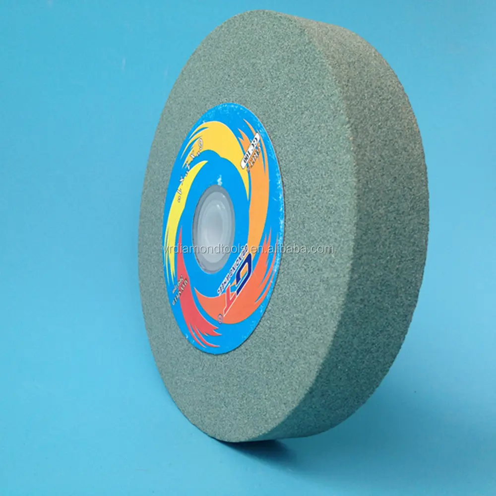 high quality green silicon carbide grinding wheel with high grinding rate