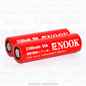 En gros prix!!! Enook 18650 2100 mAh 3.7 V max50A Li-ion batterie avec plat haut dans le grand stock - Product Image 3