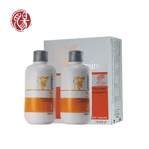 Profesional de alta calidad sedoso natural de hierbas orgánico queratina mejor permanente alisar el cabello rebonding crema