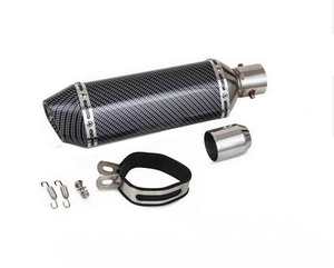 51mm Cafe Racer motocicleta sistema de escape - Product Image 2