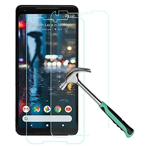 2.5D 0.33 Mm Premium Tempered Glass Google Pixel 2 Pelindung Layar Tangguh Film Pelindung untuk Google Pixel 2 Kaca