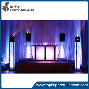 Produttore di Alta Qualità In Alluminio Robusto DJ Testa Mobile Illuminazione Bar Stand Truss Quadrato <span class=keywords><strong>Totem</strong></span> Per La Vendita