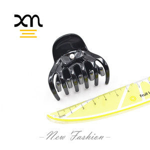 <span class=keywords><strong>Pince</strong></span> à <span class=keywords><strong>cheveux</strong></span> en forme de <span class=keywords><strong>crabe</strong></span> pour filles, <span class=keywords><strong>petite</strong></span> taille, faite à la main, accessoires pour <span class=keywords><strong>cheveux</strong></span>, pochettes en acétate de cellulite, pinces à griffes rondes pour femmes, nouvelle collection - Product Image 4
