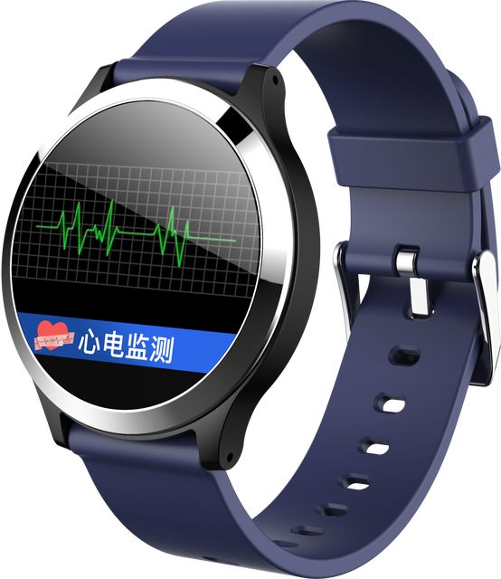 B65 Smart Health Fitness Bracelet ECG+PPG Blood Pressure Heart Rate Monitor IP67 Waterproof 15-Day Standby Android Compatible