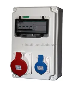 Caja de enchufe eléctrico para exteriores, IP44, IP67, TIBOX