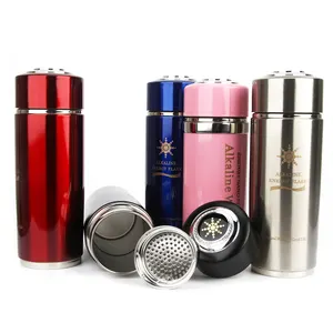 380ml Nano Alkaline Energy Ionizer Filter Flask Water Bottle Cup Booster Health Energy Cup