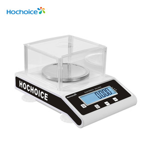 디지털 전자 분석 균형 규모 <span class=keywords><strong>ABS</strong></span> 앞 유리 0.01g 1000g 2000g 3000g - Product Image 1