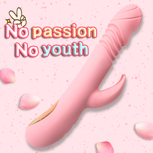Nieuwe Vibrator Speeltjes voor Vrouw Grote Dildo Konijn Vibrator voor Vrouwen USB Charge Dual Motor G SpotClitoral Stimulator <span class=keywords><strong>Massage</strong></span> - Product Image 1