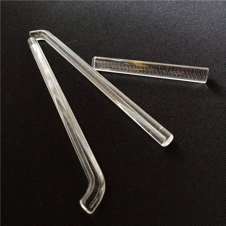 High Purity Lighting Guide Borosilicate Quartz Solid Glass Rod