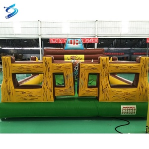 Tapete de juegos deportivo inflable con forma personalizada, tapete mecánico de toro de Rodeo, a la venta, buen precio - Product Image 2