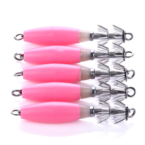 NEWUP Luminous <strong>Light</strong> <strong>Jigs</strong> Lures LED <strong>Light</strong> Wrapped Prawn Lure Octopus Fishing <strong>Squid</strong> - Product Image 6