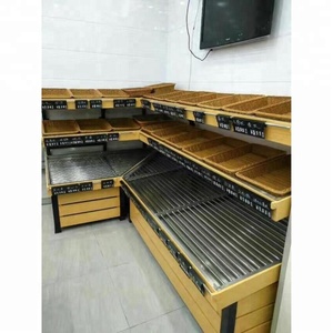 Ensemble de plateaux de supermarché, présentoir pour fruits et légumes, à grand <span class=keywords><strong>prix</strong></span>, compétition, étagère de conservation - Product Image 3