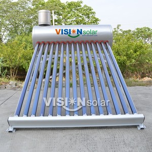 <span class=keywords><strong>Chauffe</strong></span>-<span class=keywords><strong>eau</strong></span> solaire domestique en acier inoxydable autoportant à tubes sous vide avec <span class=keywords><strong>isolation</strong></span> en mousse PU haute densité - Product Image 3