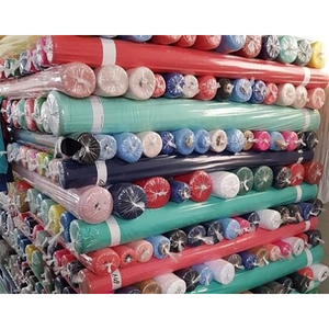 Lote de tela: tejido de poliéster, 80g/yd, teñido sólido, 60" - Product Image 1