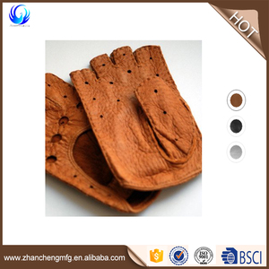 Guanti senza dita di Guida Peccary per Gli Uomini - Product Image 5