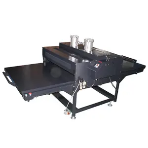 Double Station Large Area Pneumatic automatic t-shirt dye sublimation printing machine