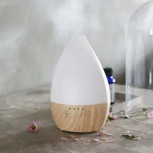 7 Màu LED Light Aromatherapy Siêu Âm Humidifier 7 Màu LED Light Elektronik Koku Aromaterapi Difuzor Tabletop / Portable