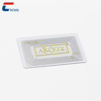 Inlay RFID PVC MIFARE DESFire EV1 2K sec et humide pour carte intelligente