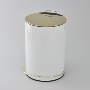 Fantástico cubo de basura de cocina acrílico de color blanco - Product Image 3