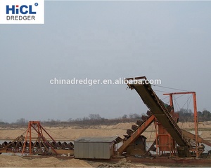 200m 3/H Emmer Keten Rivier Zand/Gold/Diamond Baggeren/Graven/Uitgraven/Panning/mining Baggerschip/Machine/Apparatuur/Boot - Product Image 3