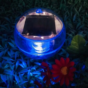 กันน้ำทุ่นลอยน้ำ led light ball พร้อมแผงพลังงานแสงอาทิตย์แบตเตอรี่ - Product Image 6