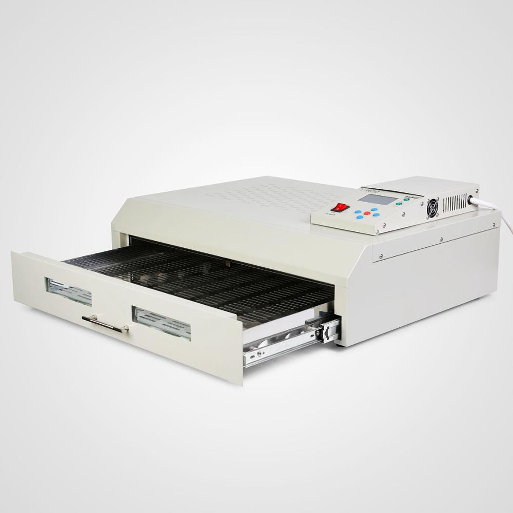 Инфракрасная духовка Puhui T962C SMD BGA 2500 Вт, инфракрасный нагреватель, духовая станция Puhui T962C, духовка для заправки
