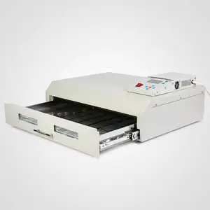 Purui Oven Reflow Inframerah T962C, Oven Solder Reflow Inframerah Pemanas SMD BGA 2500W, Stasiun Oven Reflow Mahui T962C