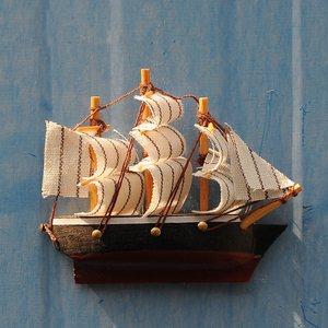 Imán <span class=keywords><strong>de</strong></span> Madera <span class=keywords><strong>para</strong></span> Refrigerador con Forma <span class=keywords><strong>de</strong></span> Barco, Decoración <span class=keywords><strong>de</strong></span> <span class=keywords><strong>Cocina</strong></span>, Modelo <span class=keywords><strong>de</strong></span> Barco en 3D - Product Image 2