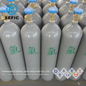 Cina Produttore ISO9809 6m3 40L Acciaio Inox Argon Bombola di Gas