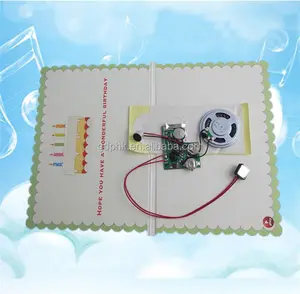 Funny musical sound chip for card voice recording music chips for toys and greeting cards