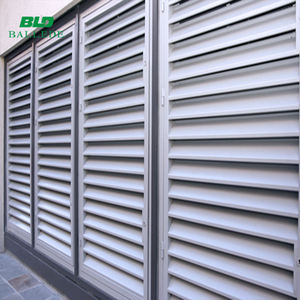 Architettonico regolabile esterno tenda da sole scorrevole in alluminio louvre otturatore - Product Image 4