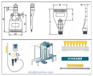 סין סיטונאי F 1/4 פלסטיק שטוח מאוורר ABS רוח סילון אוויר נושבת את זרבובית תרסיס