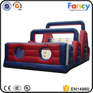 Circuito <span class=keywords><strong>de</strong></span> Obstáculos Inflable para Niños con Certificación EN14960 CE y Castillo Inflable con 3 Años <span class=keywords><strong>de</strong></span> Garantía, Material <span class=keywords><strong>de</strong></span> PVC para Uso en Exteriores - Product Image 2